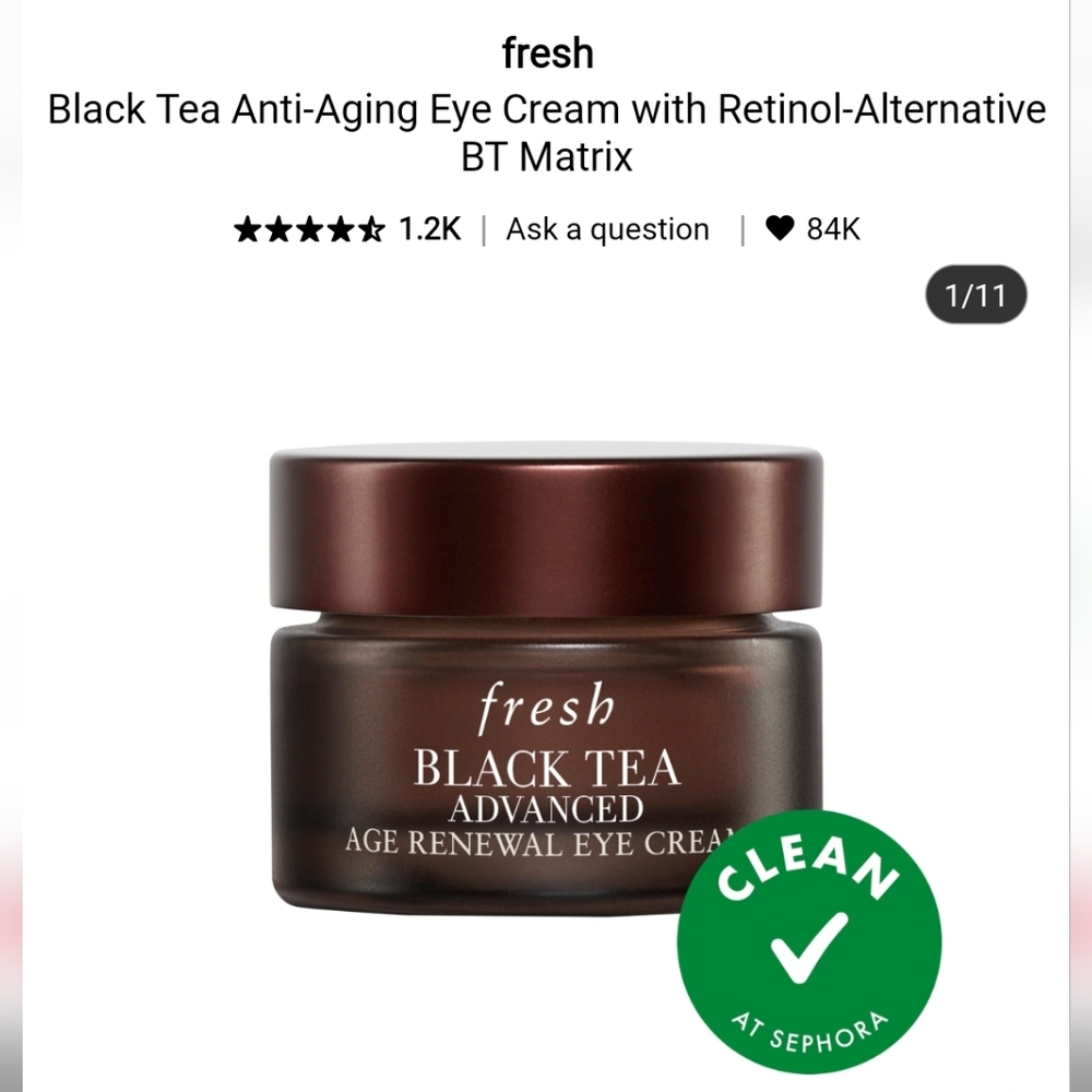 Fresh Black Tea Advanced Age Renewal Eye Cream